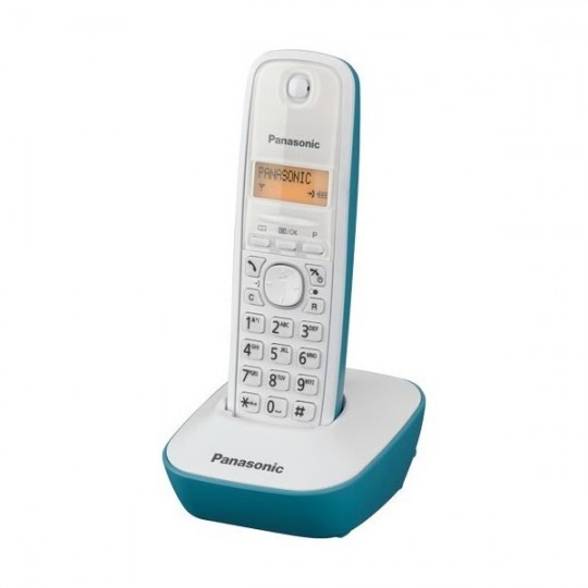Teléfono Inalámbrico PANASONIC KX-TG1611 Turquesa
