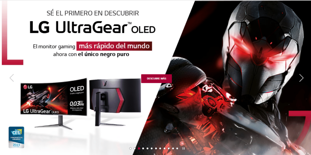 Nuevo Monitor Gaming LG UltraGear Oled