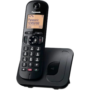 Teléfono inalámbrico PANASONIC KX-TGC250SPB Negro