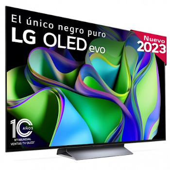 TV 55" 4K OLED LG 55C36LC Smart TV