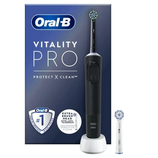 Cepillo Dental Oral-B Vitality Pro Negro + Rec